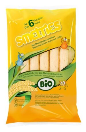 SMELTIES Bio-Maisstangen mit Hirse Btl 30 g