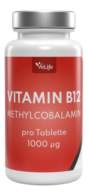 VELIFE Vitamin B12 Tabl 1000 mcg Ds 180 Stk