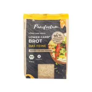 PANIFACTUM Lowcarb Brot Feine Bio glutenfr   160 g