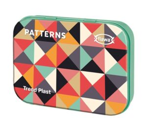FLAWA Trend Plast Patterns Tin Box Box 20 Stk