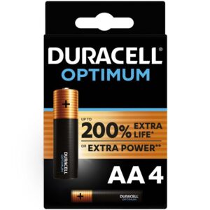 DURACELL Batt Optimum AA 4 Stk