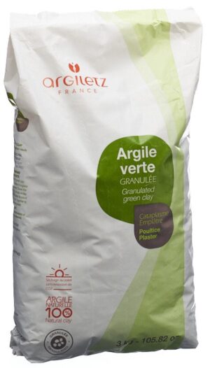ARGILETZ Heilerde grün granuliert 3 kg