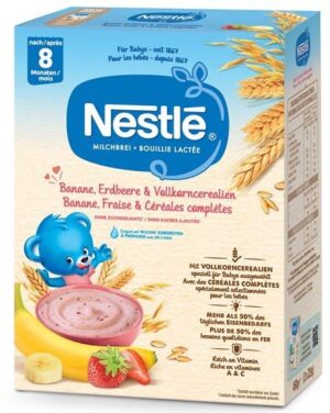 NESTLE Milchbrei Bana Erdb&Vollkorncer 8M    450 g