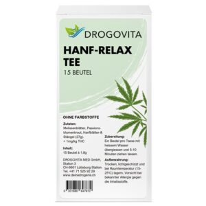 DROGOVITA Hanf-Relax Tee                Btl 15 Stk