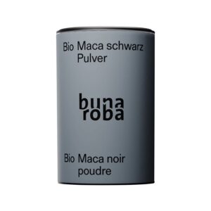 BUNAROBA Maca Pulver schwarz Ds 175 g