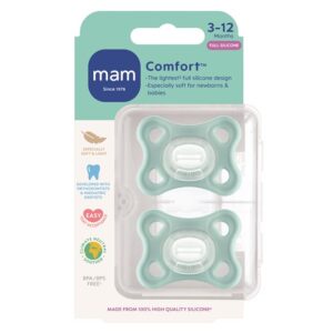 MAM Comfort Nuggi Sil 0-12m 2 Stk