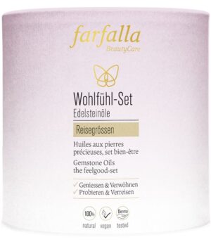 FARFALLA Edelsteinöle Wohlfühlset          7 10 ml
