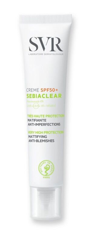 SVR SEBIACLEAR Créme SPF50+ 40 ml