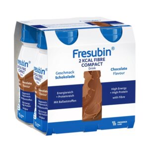 FRESUBIN 2 kcal Comp Fib DRINK Schoko 4 Fl 125 ml