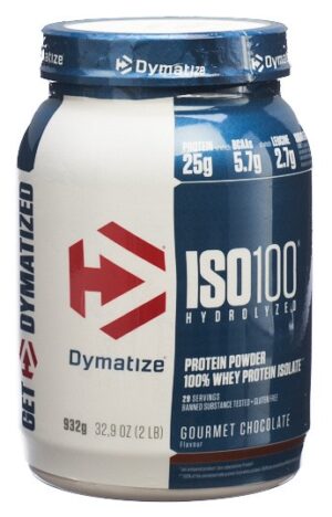 DYMATIZE Iso 100 Gourmet Chocolate Ds 932 g