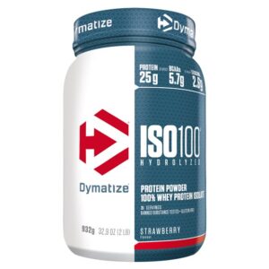 DYMATIZE Iso 100 Strawberry               Ds 932 g