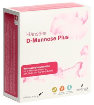 HANSELER D-Mannose Plus 30 Stick 4 g