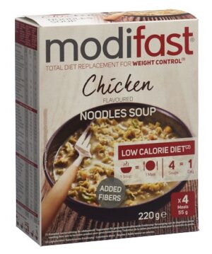 MODIFAST Nudelsuppe Chicken 4 55 g
