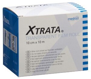 XTRATA transp Folienverband 10cmx10m mit LipoRolle