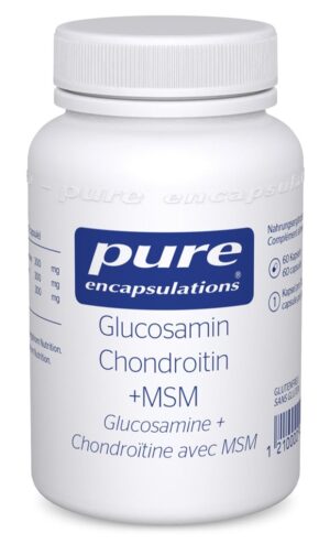 PURE Glucosamin Chondroitin Kaps         Ds 60 Stk