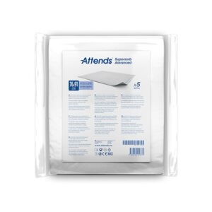ATTENDS Supersorb Advanced Unterlag 76x91Btl 5 Stk