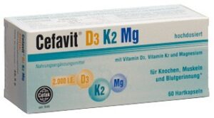 CEFAVIT D3 2000 K2 Mg Kaps                  60 Stk