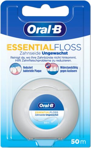 ORAL-B Essentialfloss 50m ungewachst