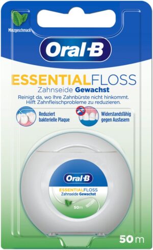 ORAL-B Essentialfloss 50m Mint gewachst