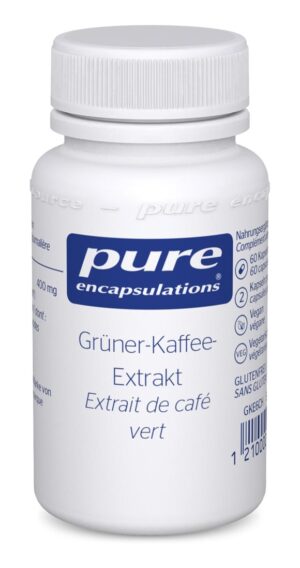 PURE Grüner Kaffee Extrakt Kaps          Ds 60 Stk