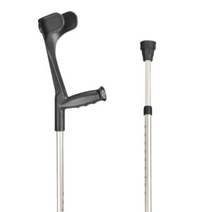 SAHAG Krücken Ergo Soft 76-96cm alu schwarz 1 Paar