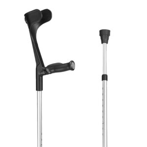 SAHAG Krücken Anato Soft 76-96cm alu schwa 1 Paar