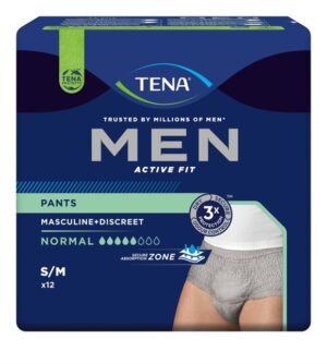 TENA Men Active Fit Pants Normal S/M 12 Stk