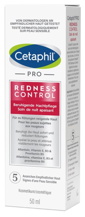 CETAPHIL PRO REDNESS CONTROL Nachtpflege Tb 50 ml