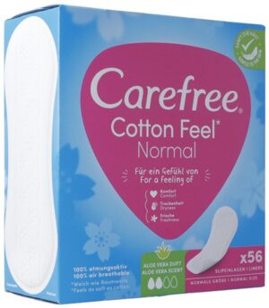 CAREFREE Cotton Feel Aloe            Karton 56 Stk