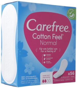 CAREFREE Cotton Feel                 Karton 56 Stk