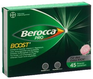 BEROCCA PRO Boost Brausetabl Ds 45 Stk