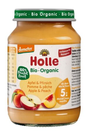 HOLLE Apfel & Pfirsich 190 g