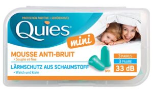 QUIES Lärmschutz aus Schaumstoff MINI        6 Stk