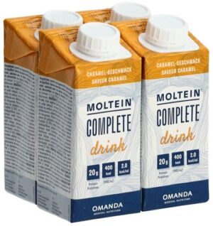 MOLTEIN Complete Drink Caramel      4 Tetra 200 ml