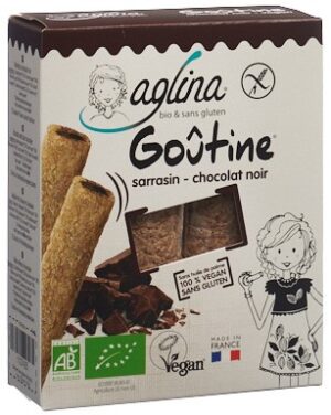 AGLINA Goûtine dunkle Schokolade Bio 125 g
