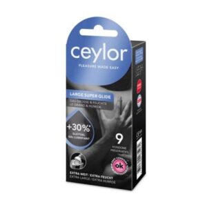 CEYLOR Large Super Glide Präservativ 9 Stk
