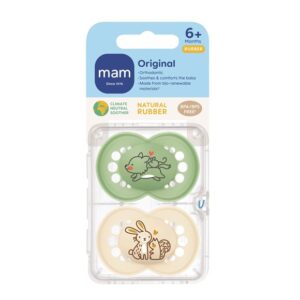 MAM Original Nuggi Kautschuk 16-36m 2 Stk