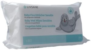 LIVSANE Baby-Feuchttücher Sensitiv 80 Stk