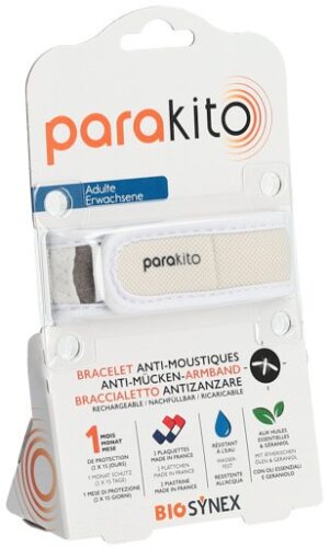 PARAKITO Armband Erwachsene weiss