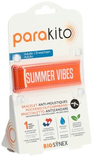 PARAKITO Armband Erwachsene Summer Vibes orange