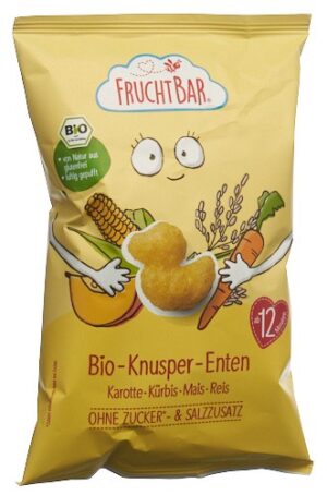 FRUCHTBAR Knusper Enten Bio Karot Kürbis MBtl 30 g