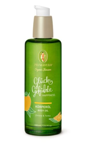 PRIMAVERA Körperöl Glücksgefühle       Disp 100 ml