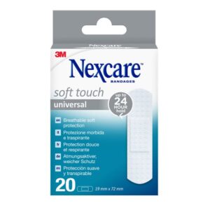 3M NEXCARE Soft Touch univer Pflas 19x72mm 20 Stk