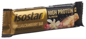 ISOSTAR High Protein Riegel Vanilla & Cranber 55 g