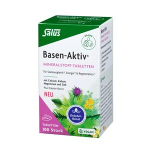 SALUS Basen-Aktiv Mineralst-Kräuter TaGlas 100 Stk