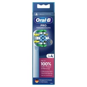 ORAL-B Aufsteckbürsten Tiefenreinigung Pro   4 Stk