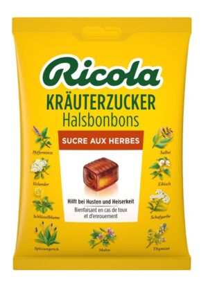 RICOLA Halsbonbons Kräuterzucker          Btl 83 g