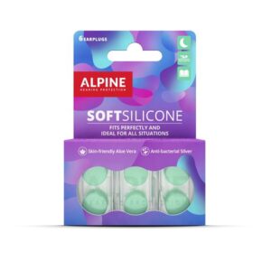 ALPINE SoftSilicone Gehörschutzstöpsel 6 Stk