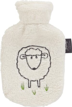 FASHY Kinderwärmflasche 0.8l Flausch Schaf Dolly