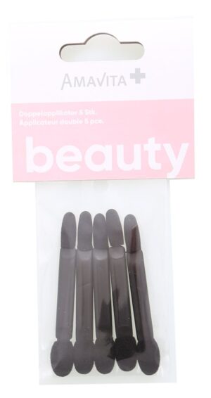 AMAVITA Beauty Doppelapplikator 100% vegan   5 Stk